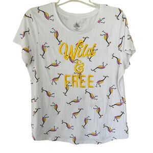 Disney Size XXL Embroidered bird T-Shirt